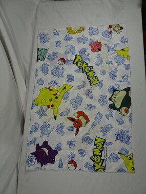 Vintage 90s Nintendo Pokémon Pillow Case